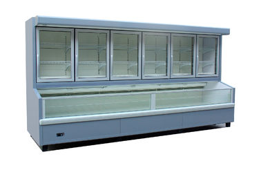 R404A Tủ lạnh trưng bày thực phẩm kết hợp Tủ trưng bày Kem Tủ đông