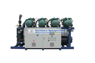 Kho lạnh R407c sử dụng bộ máy nén điều hòa OBBL2-100M để sử dụng cho việc sơ chế trái cây